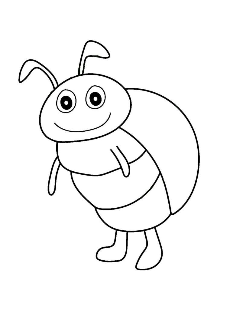 escarabajo de dibujos animados