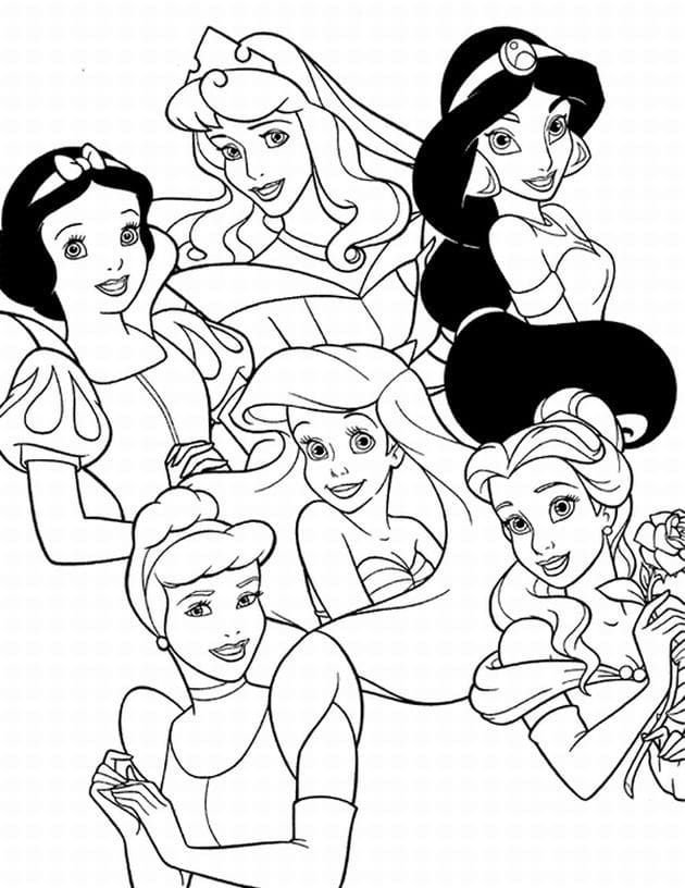 Jasmine y otras princesas