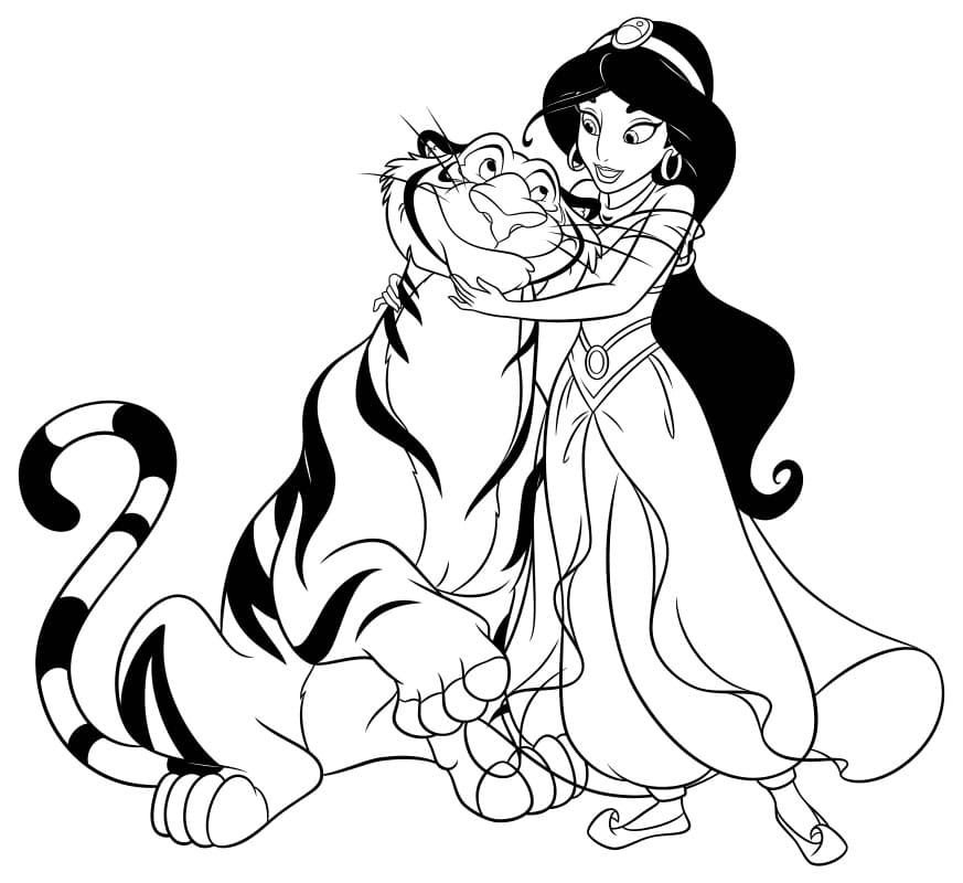 Jazmín y tigre