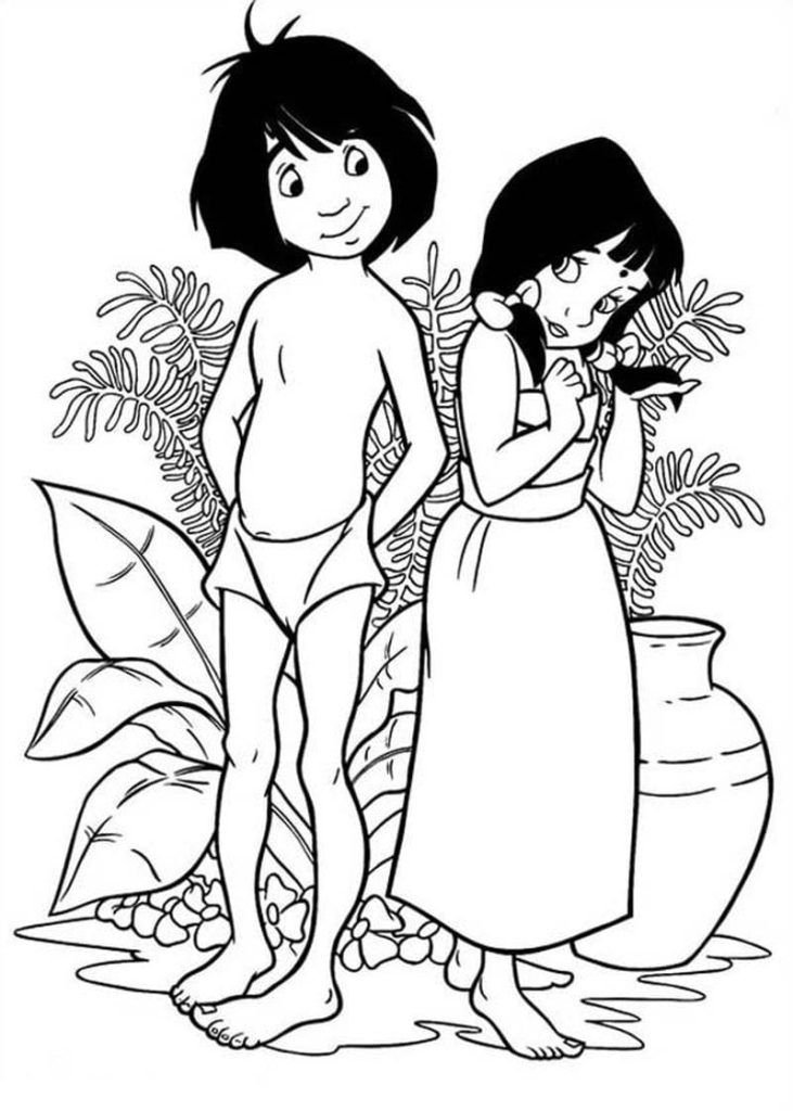Mowgli y Shanti