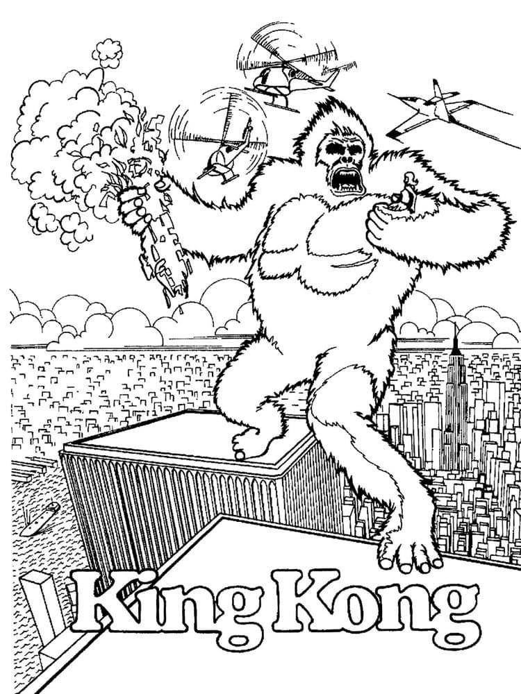 King Kong rompe la ciudad