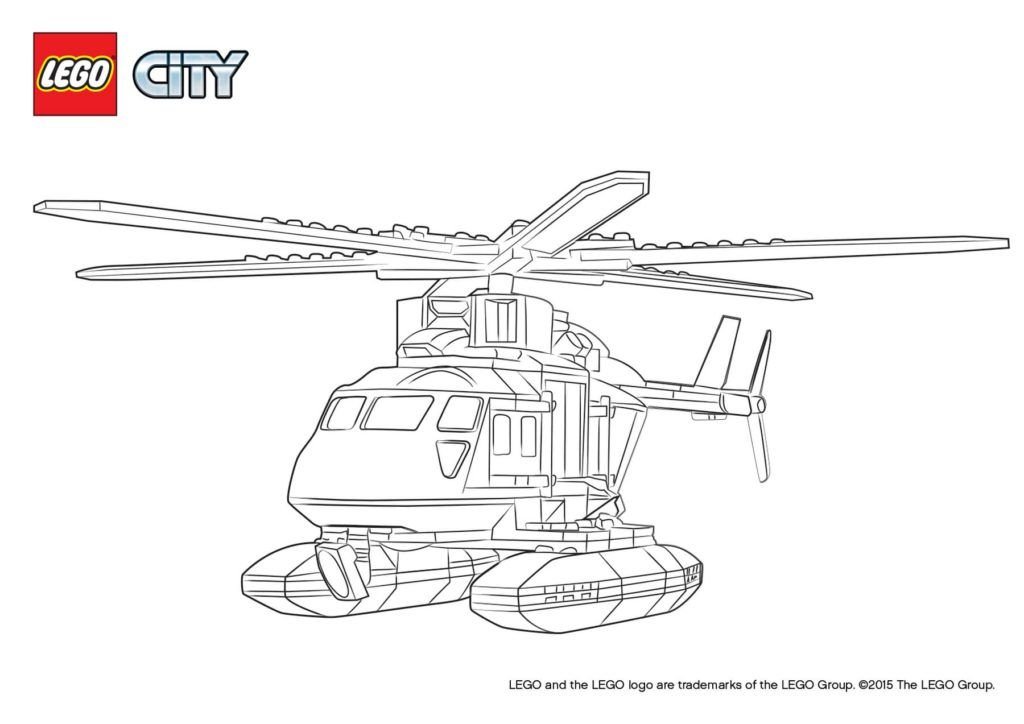 Helicóptero lego city