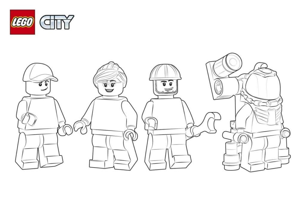 Trabajadores de Lego City