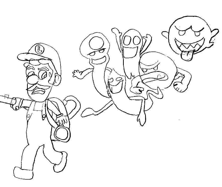 Luigi y fantasmas