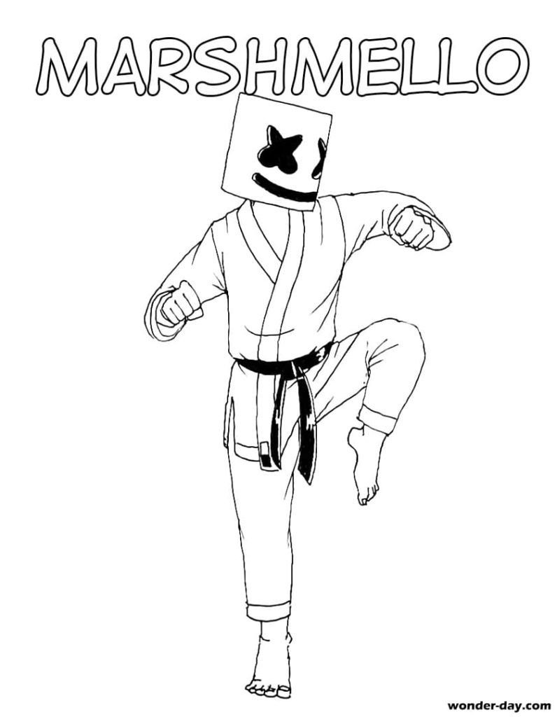 Karate de Marshmello