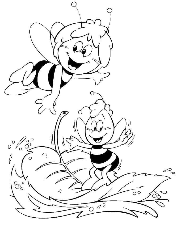 Maya la abeja y Willy
