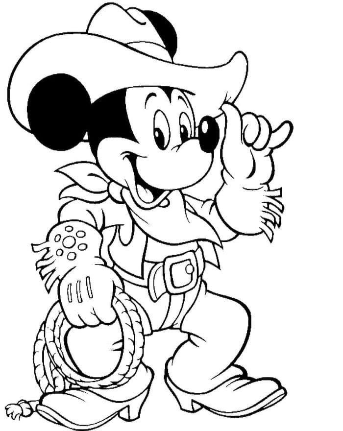 Vaquero de Mickey Mouse