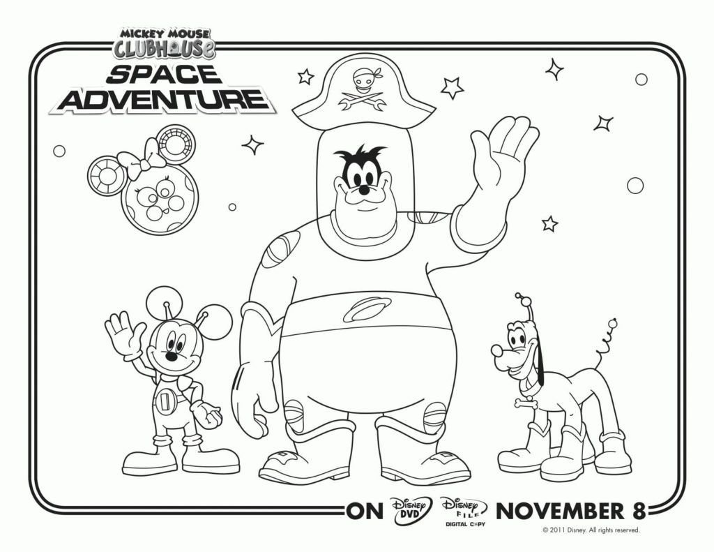 Mickey Mouse y sus amigos en el espacio