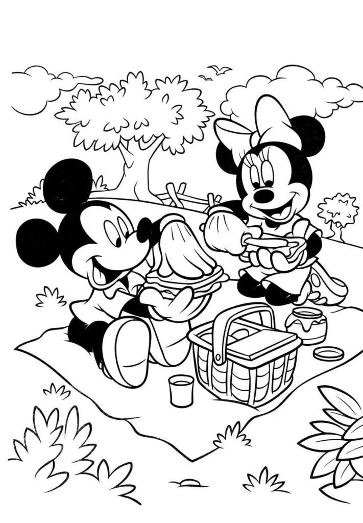 Ratones en un picnic