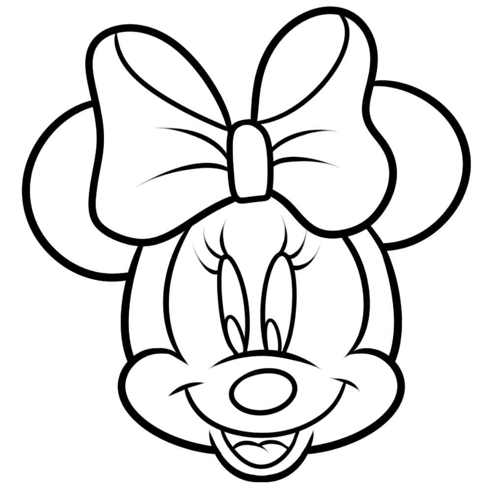 El famoso ratón de Disney con un gran lazo.