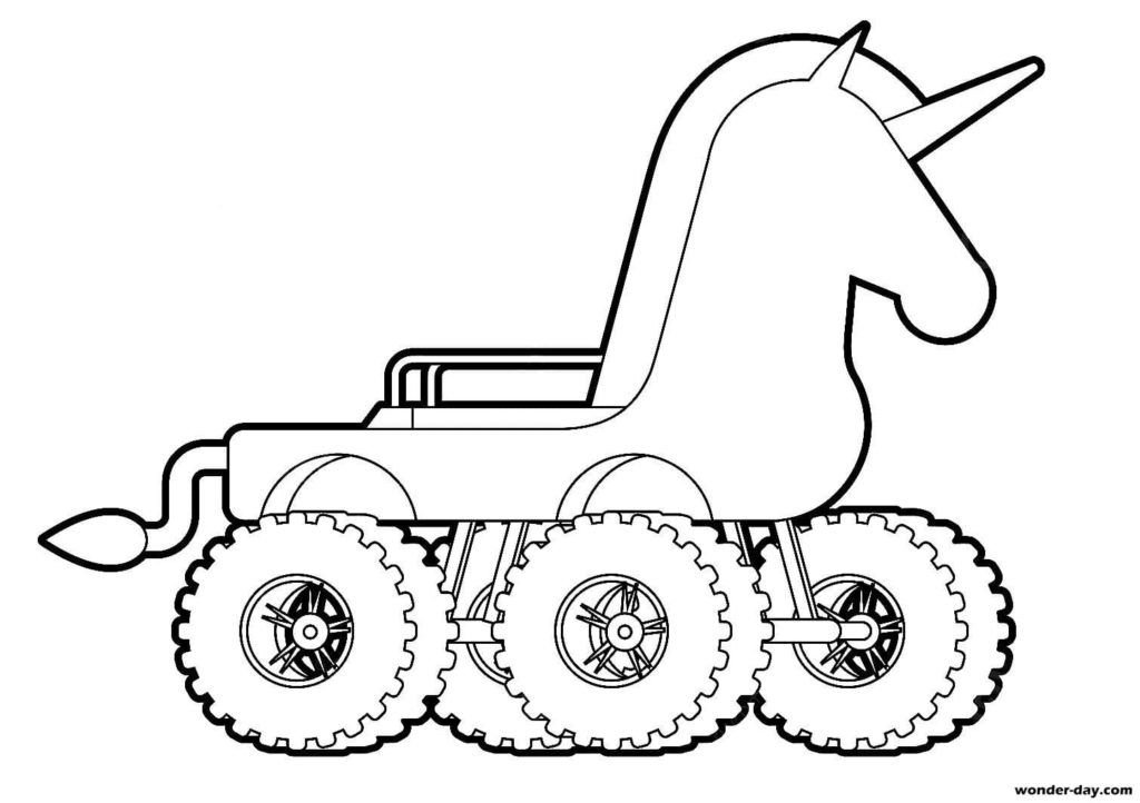 Jeep convertible unicornio