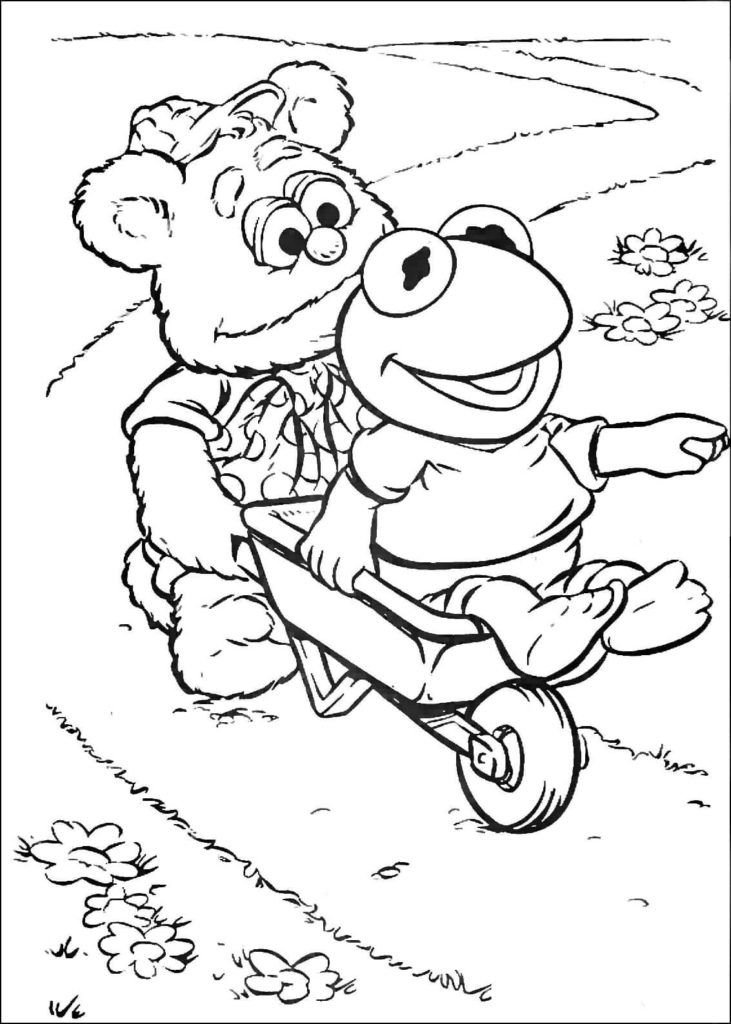 Kermit the Frog y Fozzie the Bear