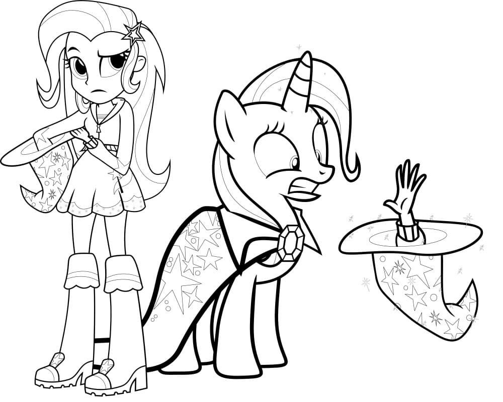 Equestria Girl y Pony