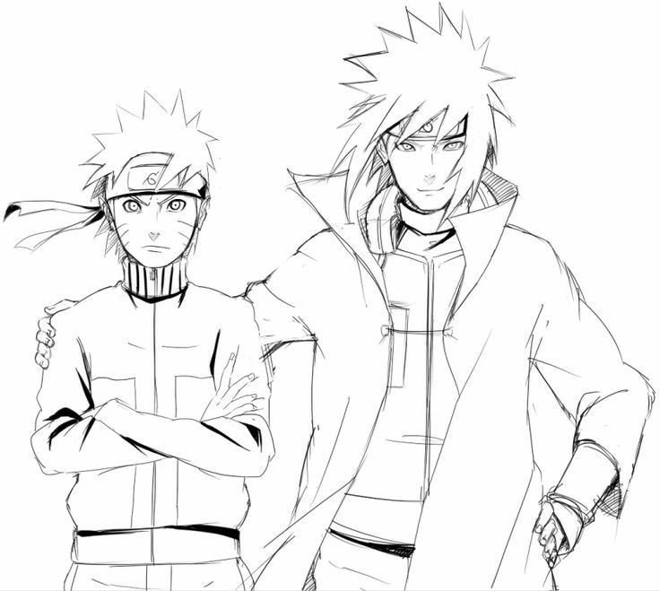 Naruto y Minato