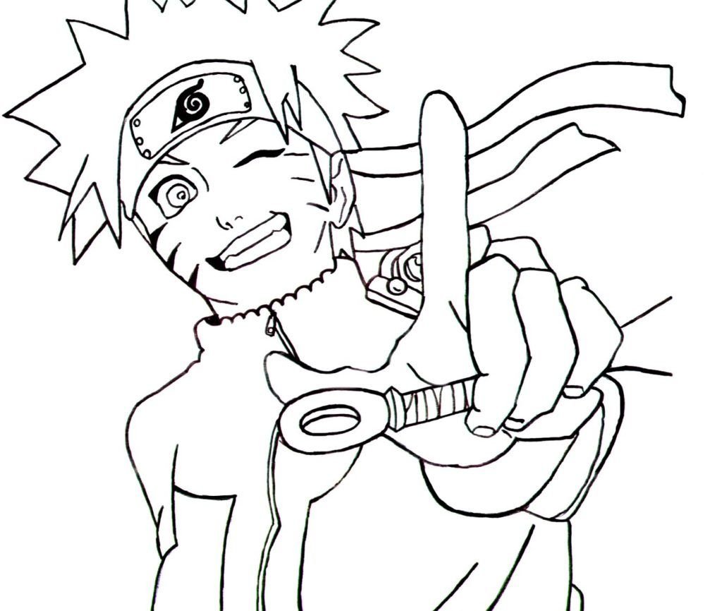 Naruto sonriente