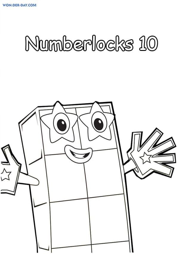 Numberblocks 10