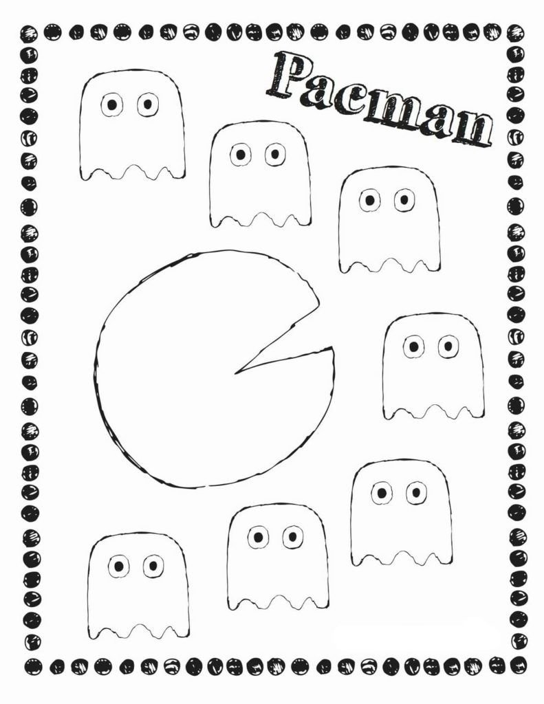 Pac-Man y fantasmas