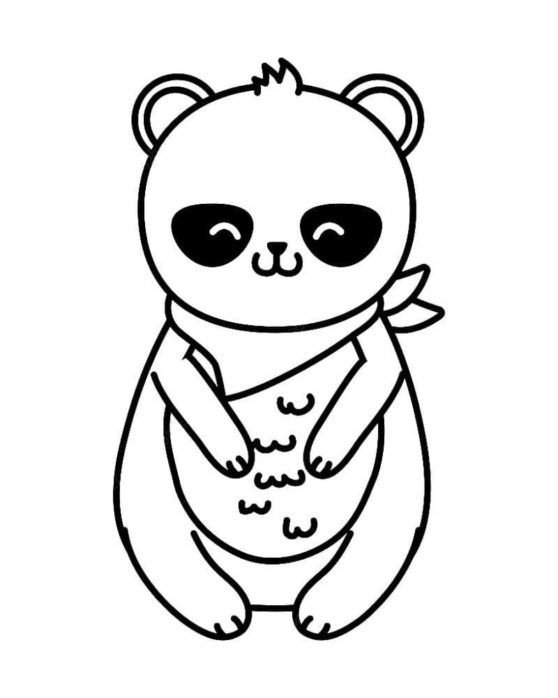 Panda gracioso