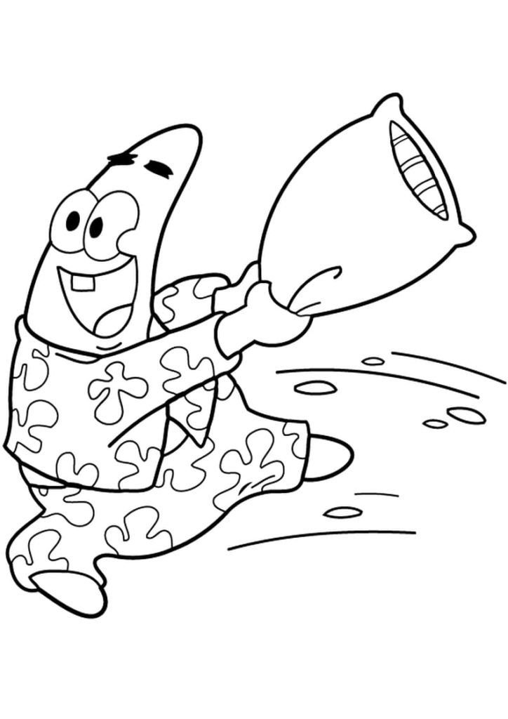 Patrick en pijama