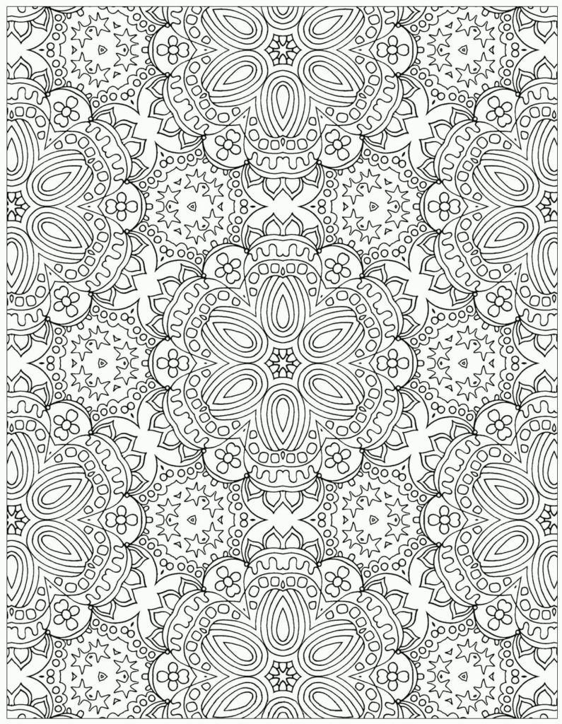 Dibujo complejo con patrones