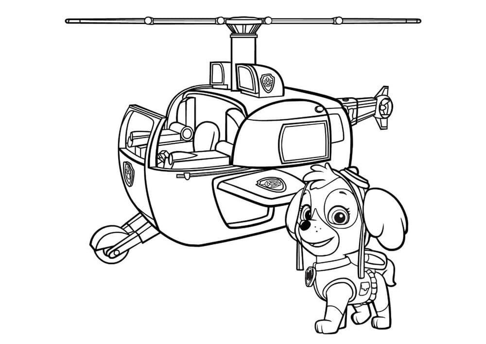 Skye – helicóptero de rescate aéreo.