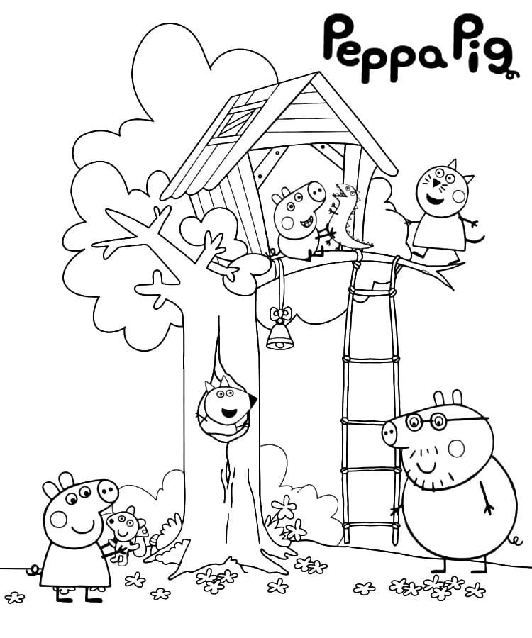 Peppa Pig y sus amigos