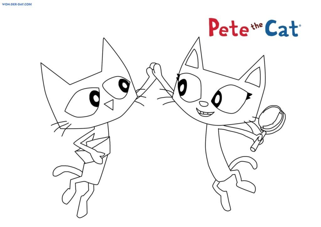 Pete y Callie el gato