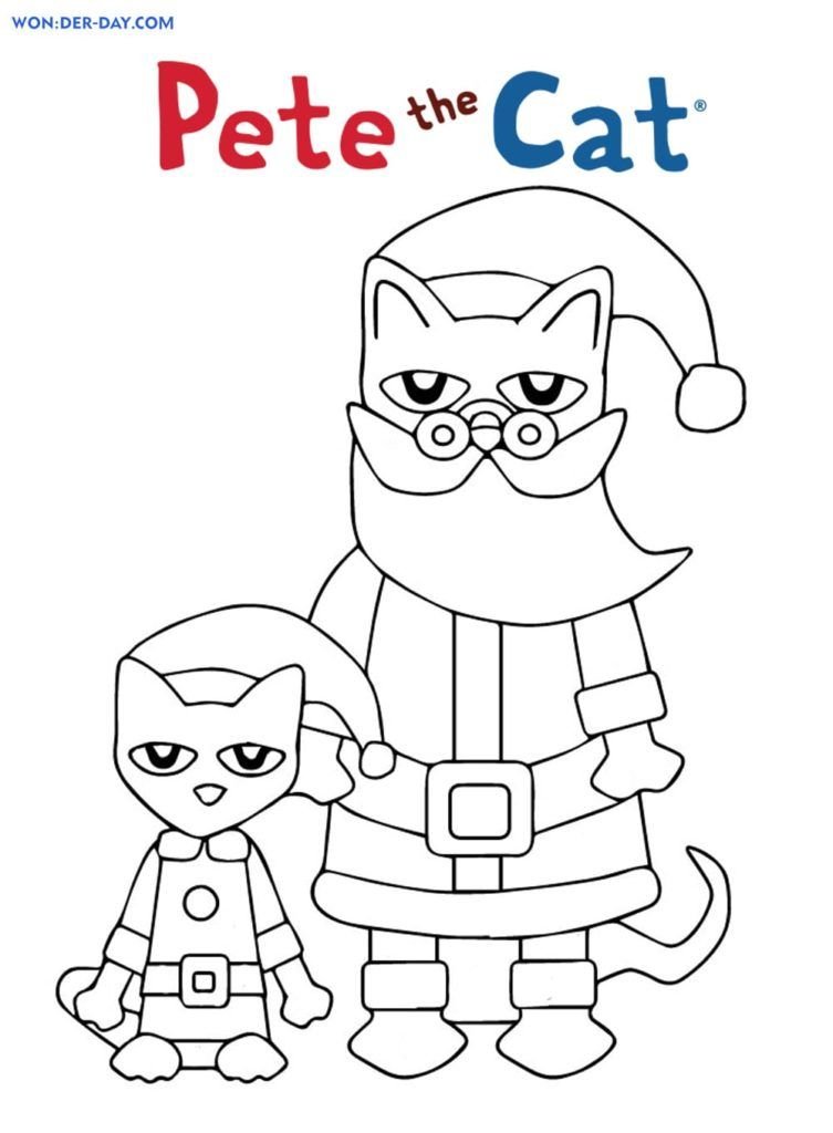 Pete el gato y Papá Noel