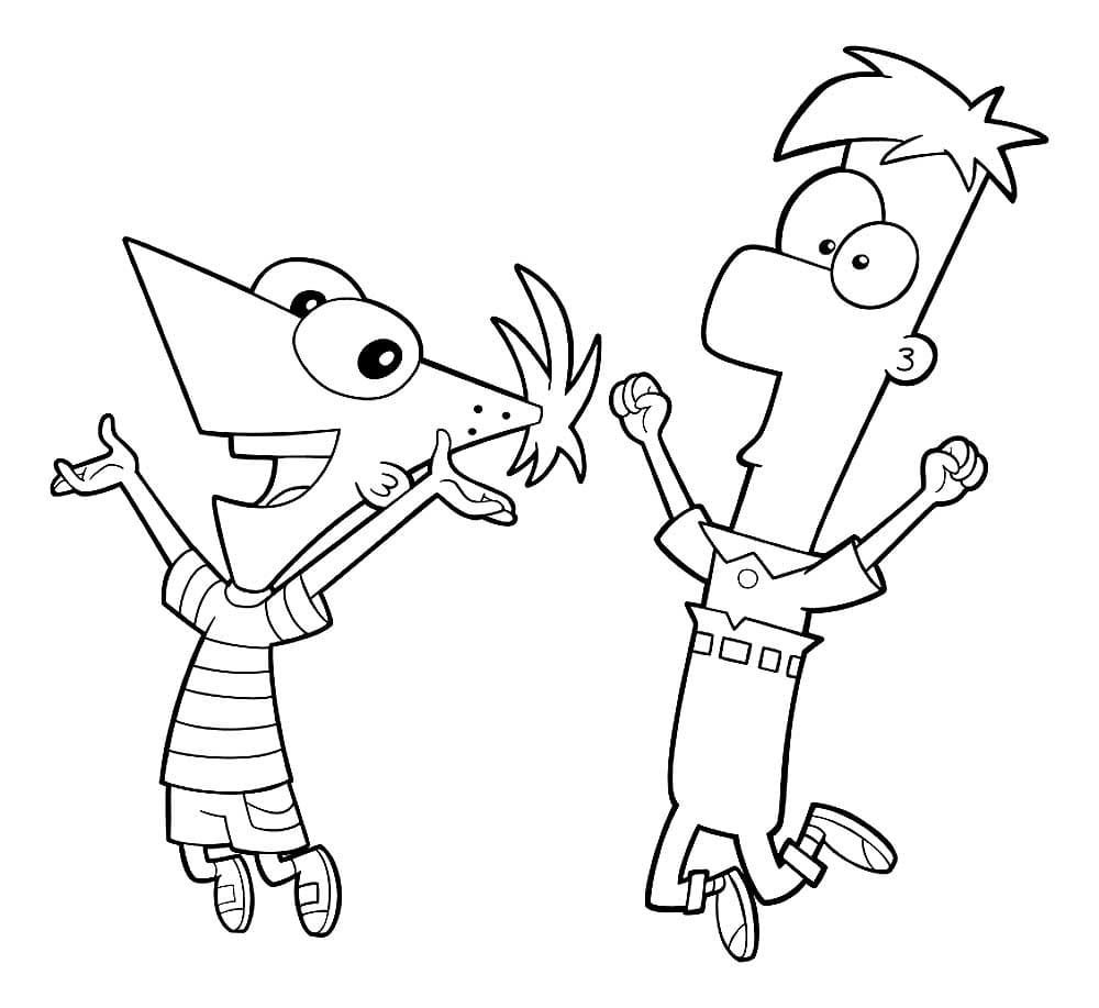 Phineas y Ferb estÃ¡n felices