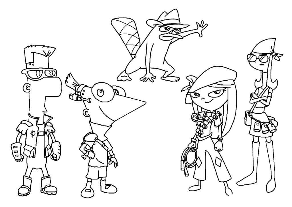 Personajes de Phineas y Ferb