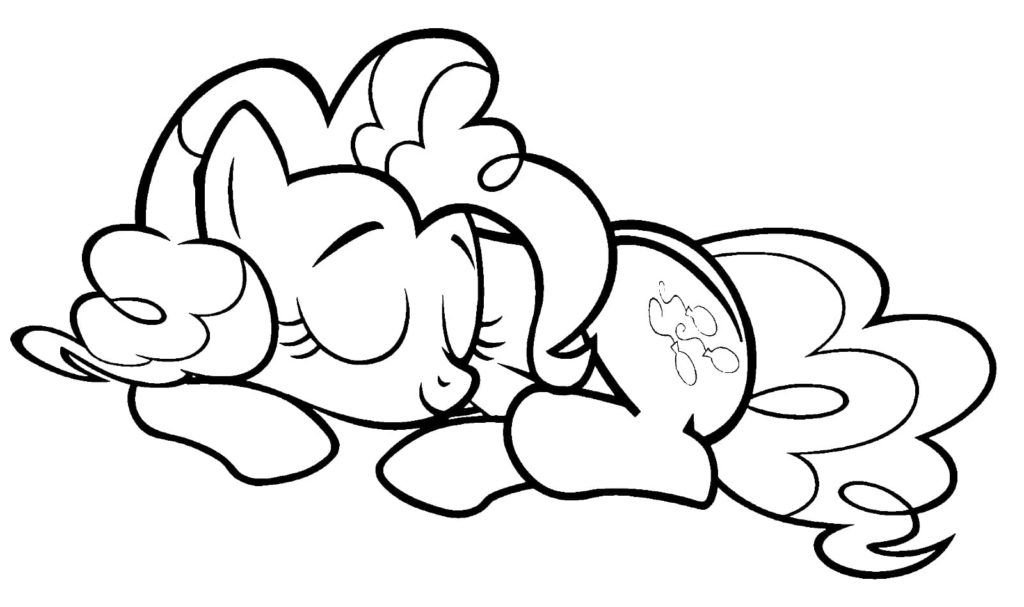 Pinkie Pie durmiendo