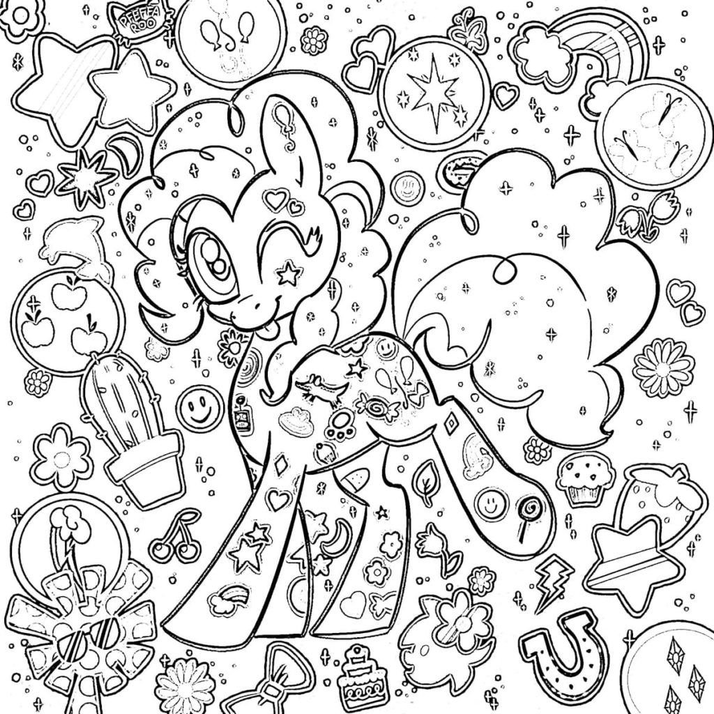 Dibujos de Pony Pinkie Pie