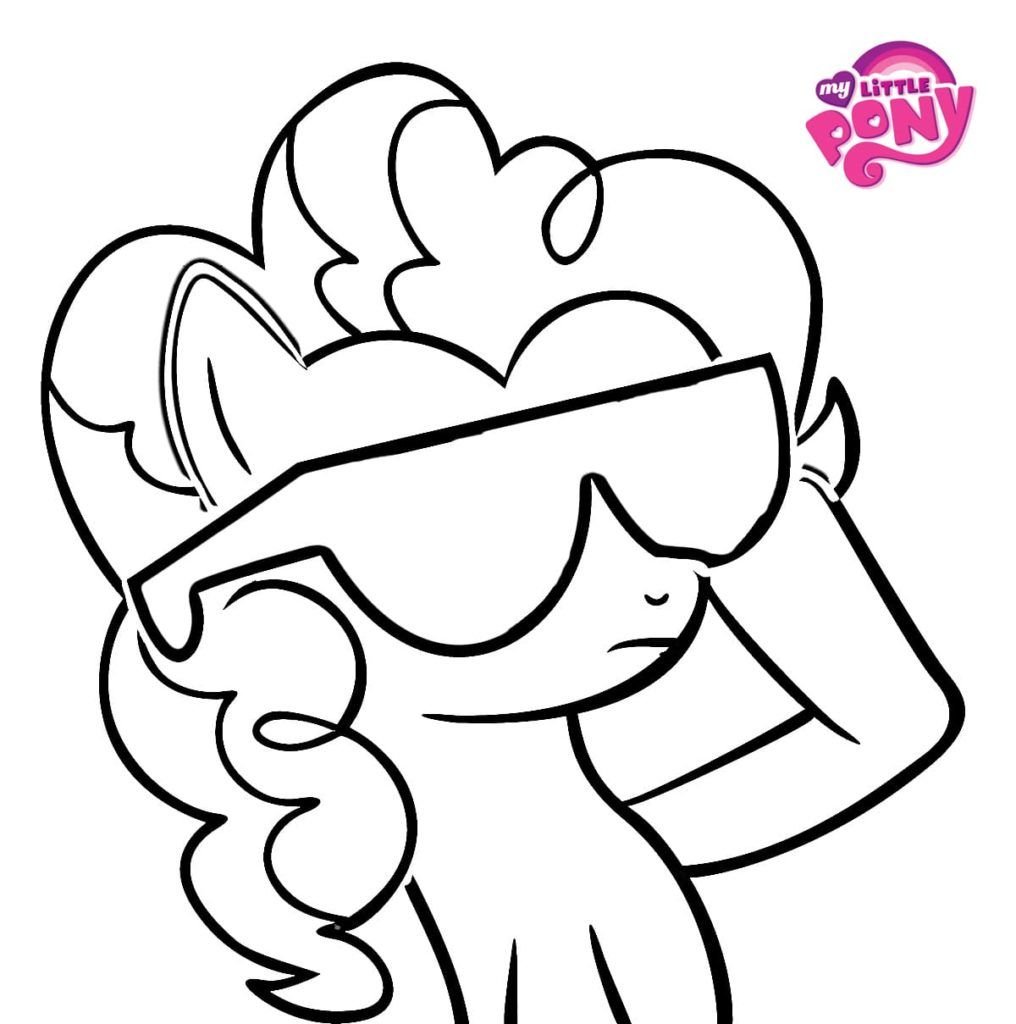 Pinkie Pie con gafas de sol
