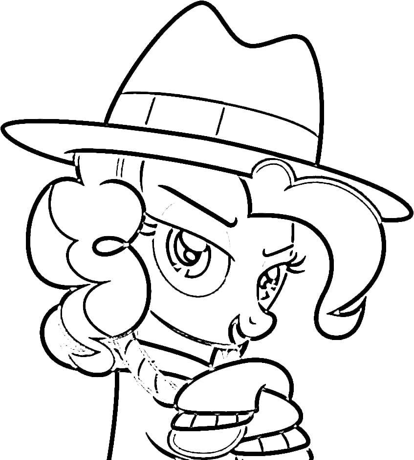 Pinkie Pie con sombrero