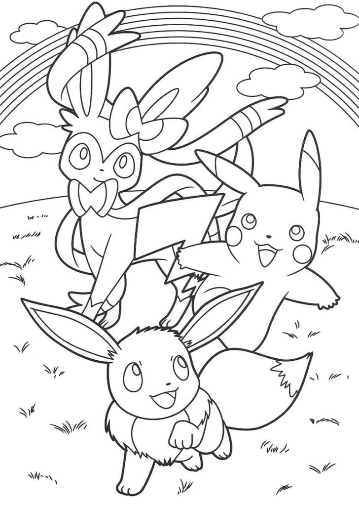 Pikachu y sus amigos