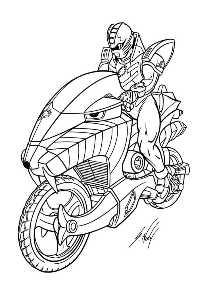 Ranger en moto