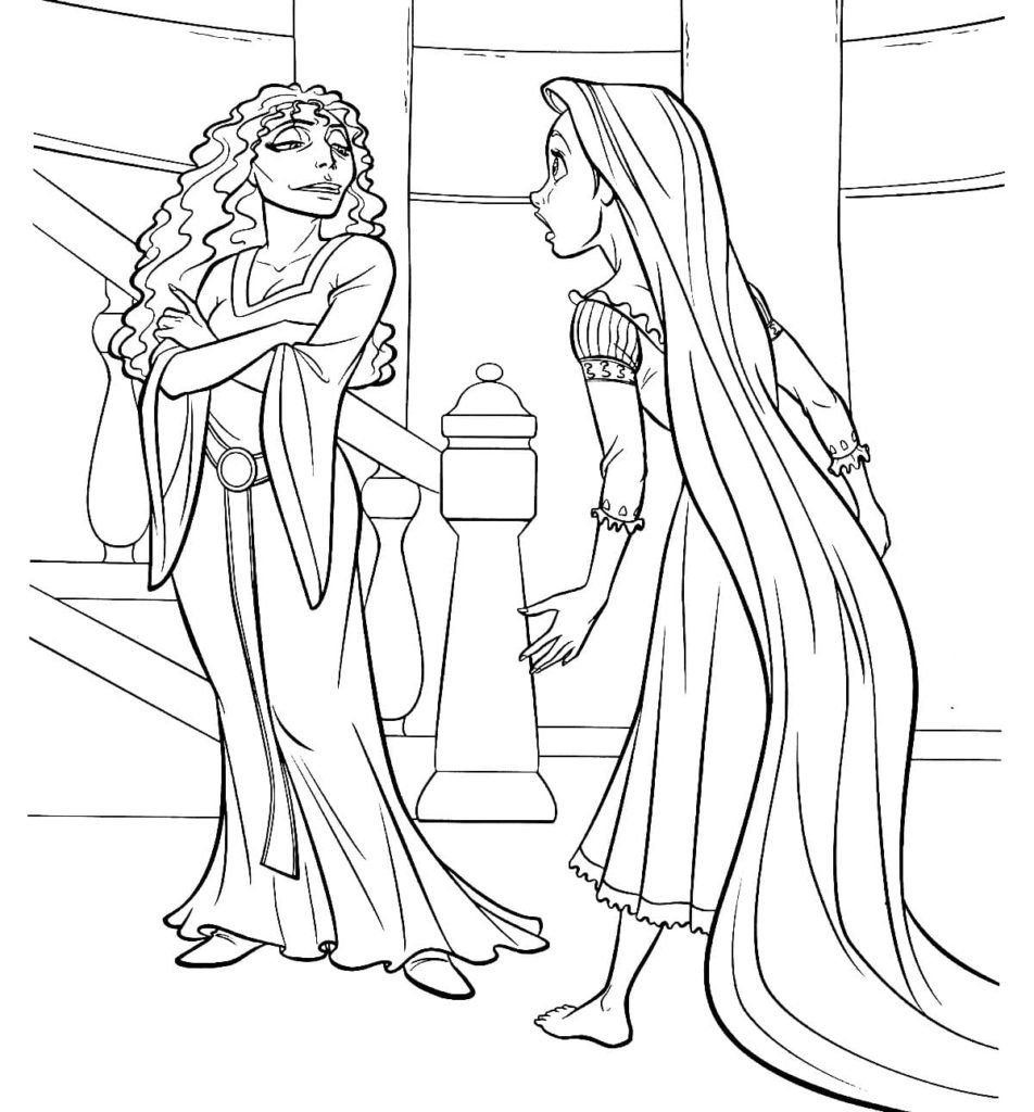 Gothel y Rapunzel