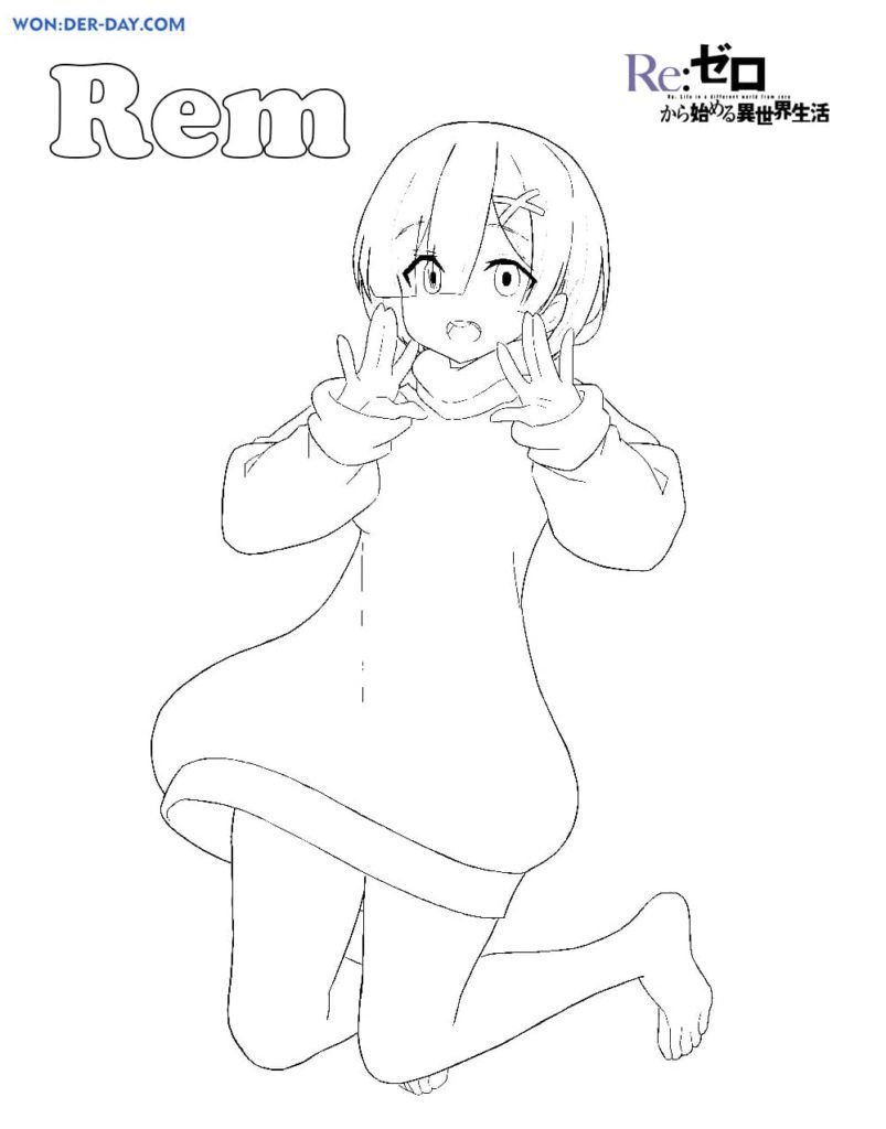 Rem anime Re Zero