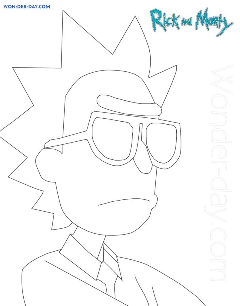 Rick con gafas