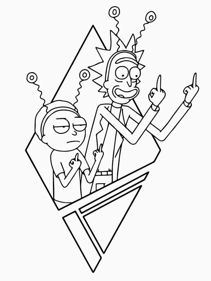Rick y Morty divertidos