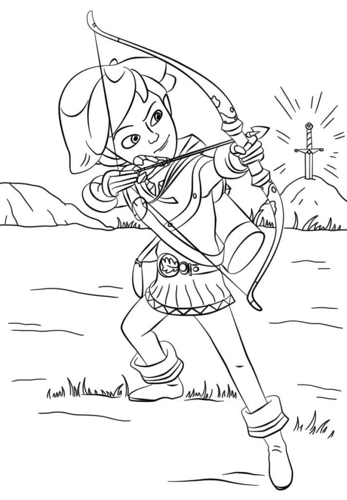 Robin Hood de la serie animada