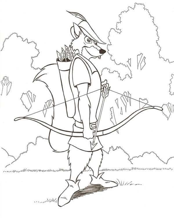 Robin Hood con lazo