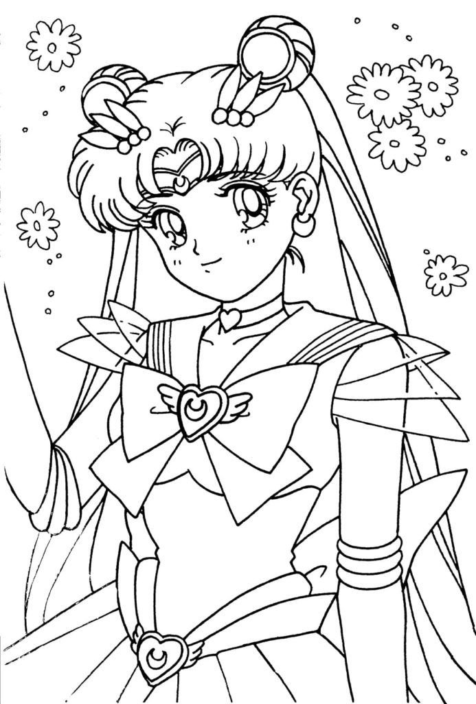 El personaje principal del anime Sailor Moon.
