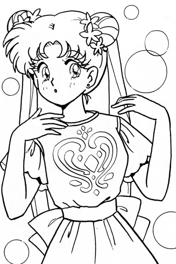 Dulce Sailormoon con vestido