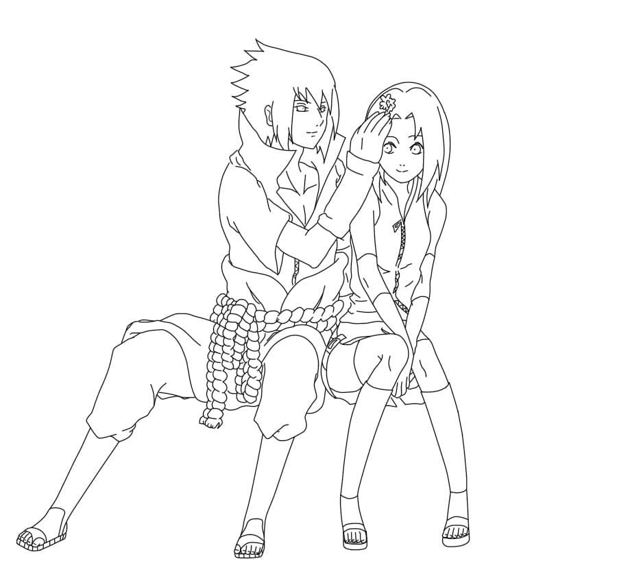 Sasuke y Sakura