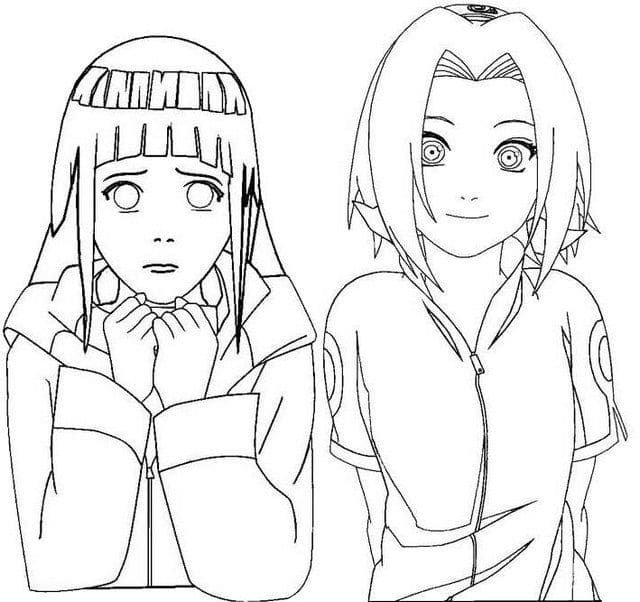 Hinata y Sakura