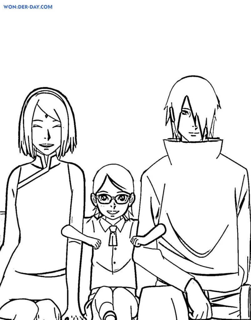 Sakura y su familia