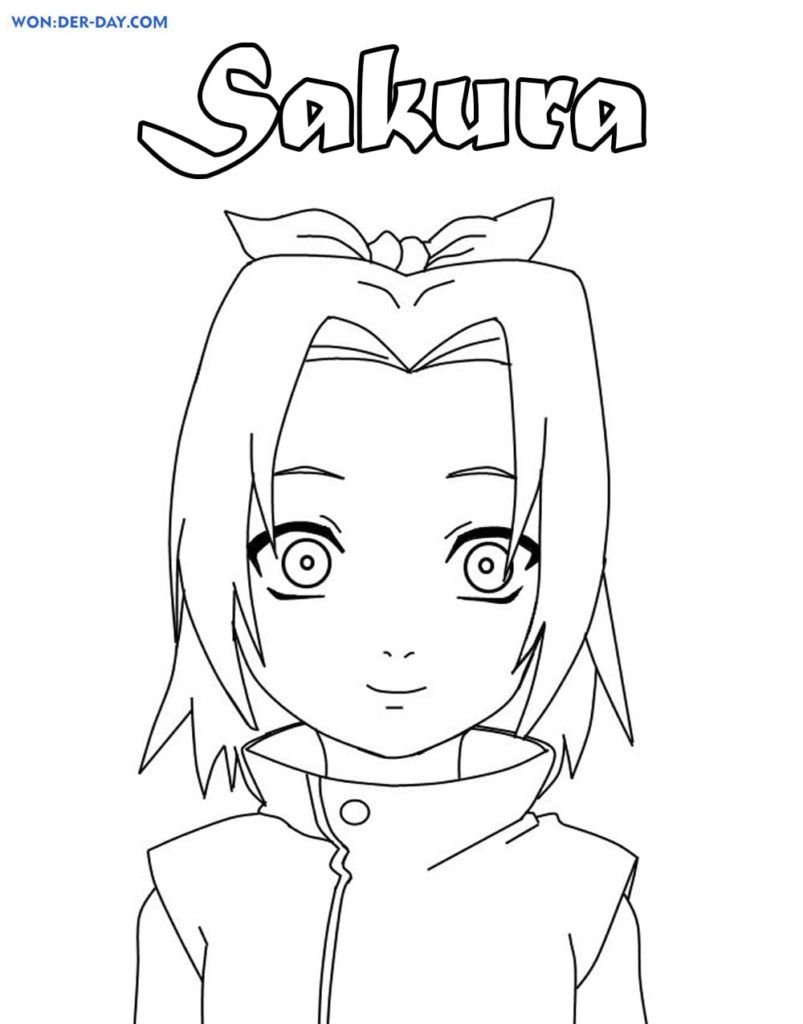 Sakura del anime
