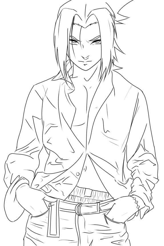 Sasuke guapo