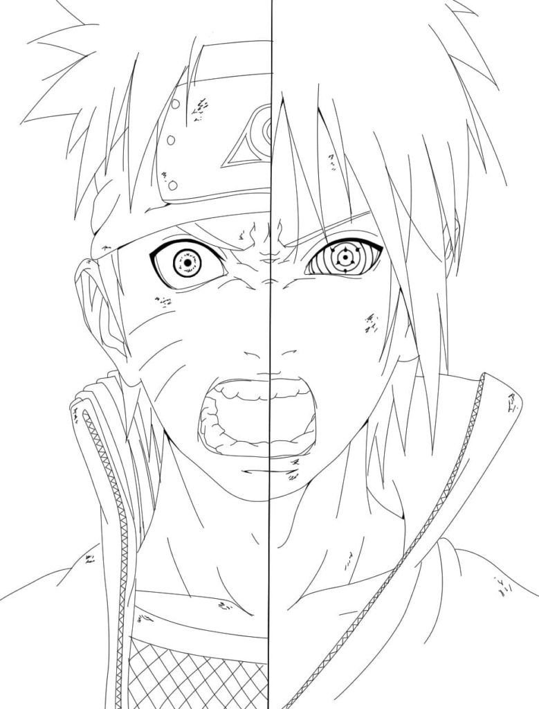 Hermanos Naruto y Sasuke